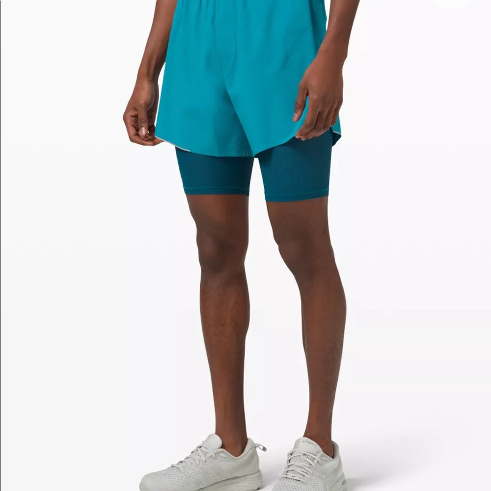 Men’s Lululemon running shorts SZ M